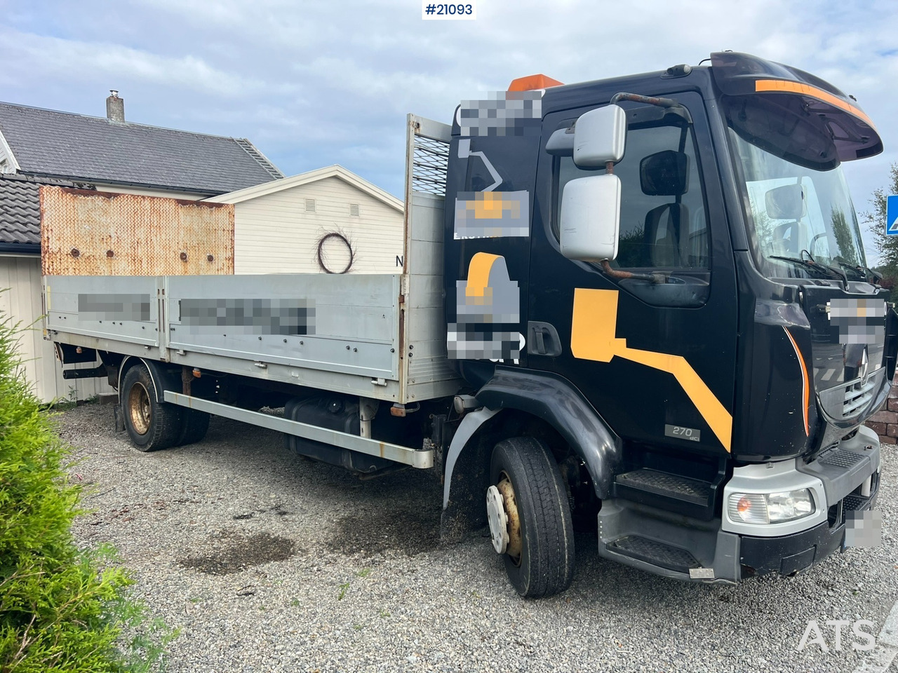 Dropside/ Flatbed truck Renault Midlium: picture 12