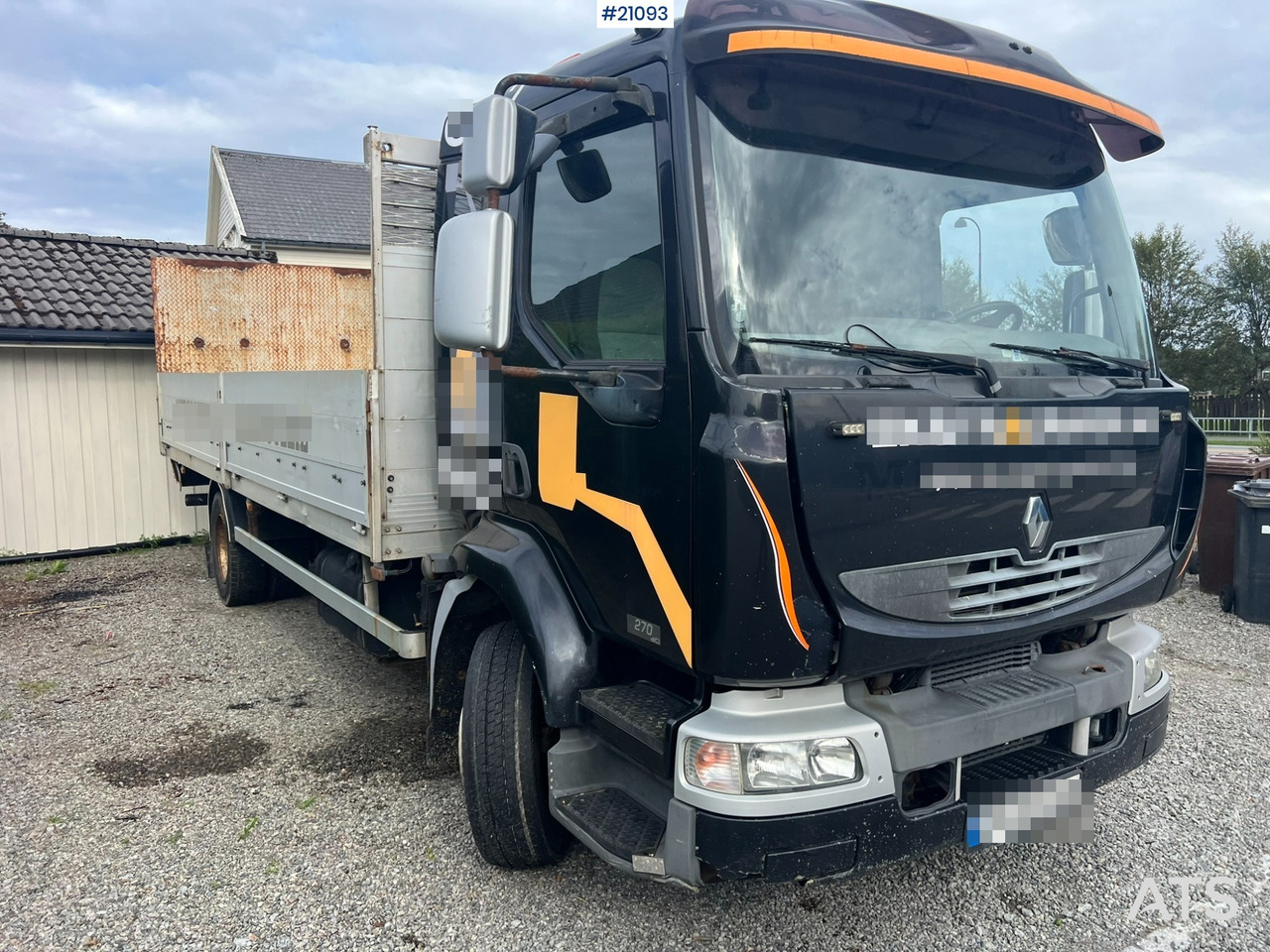 Dropside/ Flatbed truck Renault Midlium: picture 9