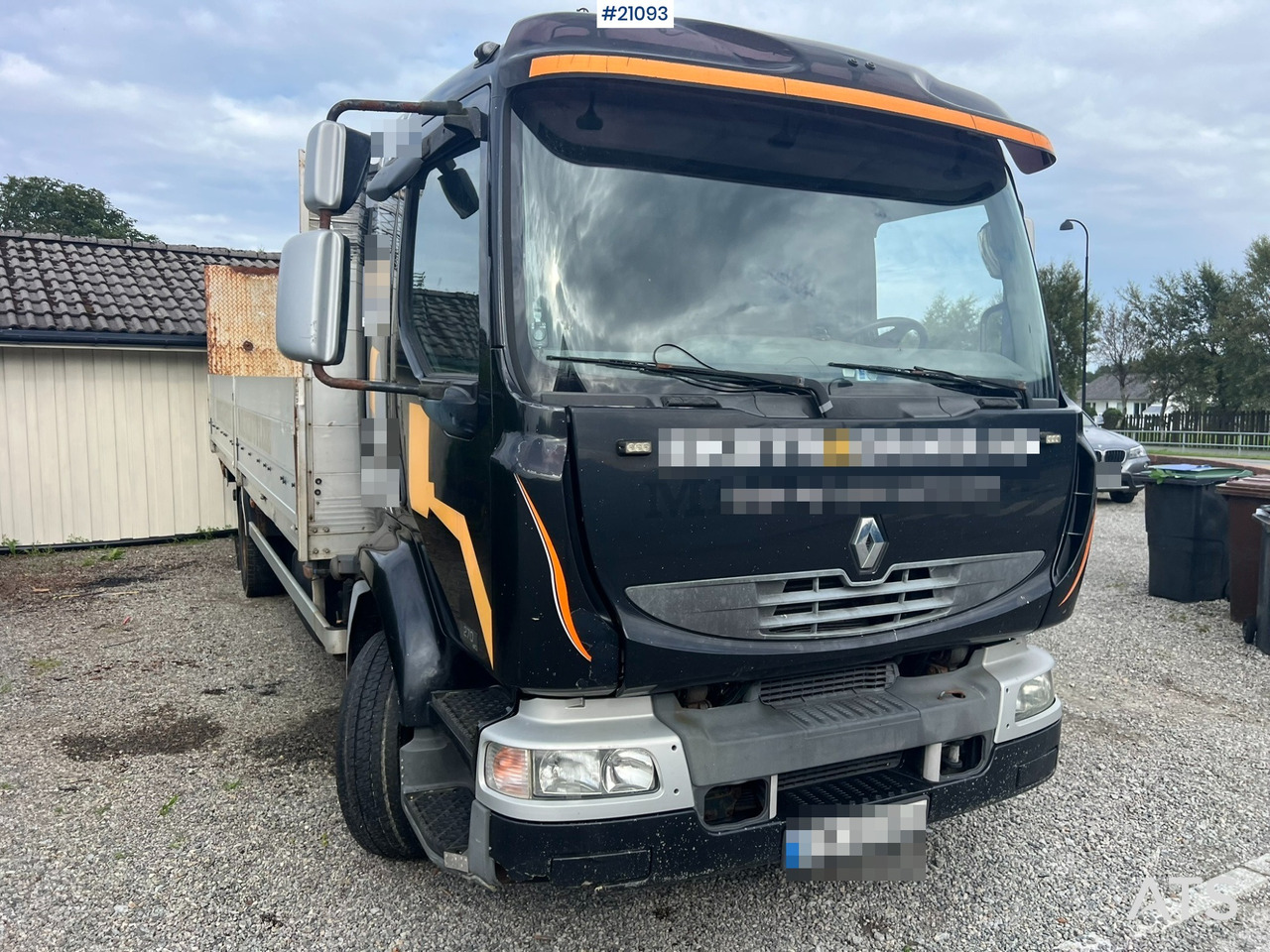 Dropside/ Flatbed truck Renault Midlium: picture 8