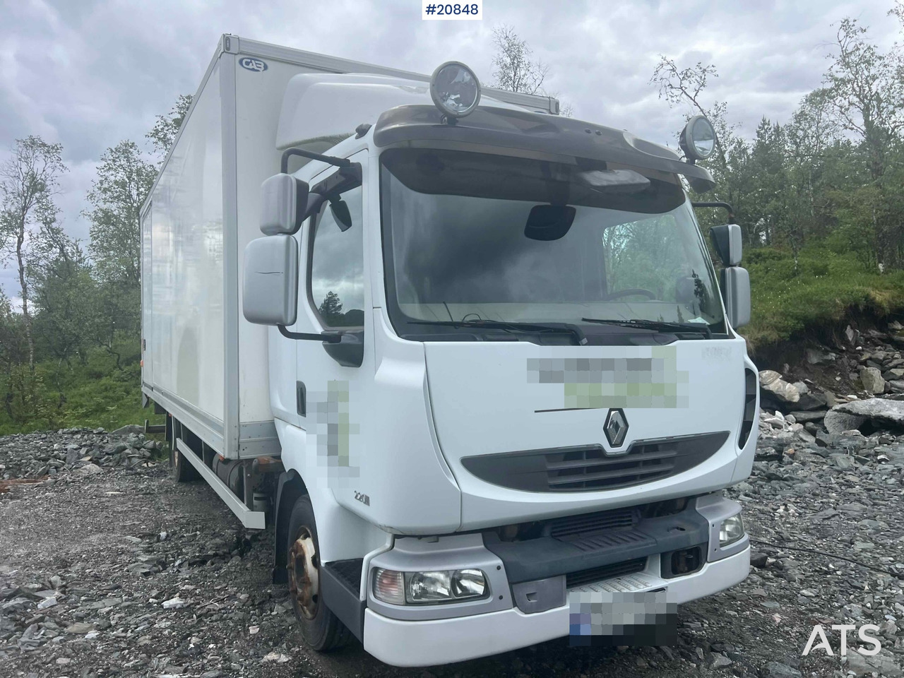 Box truck Renault midlum: picture 5