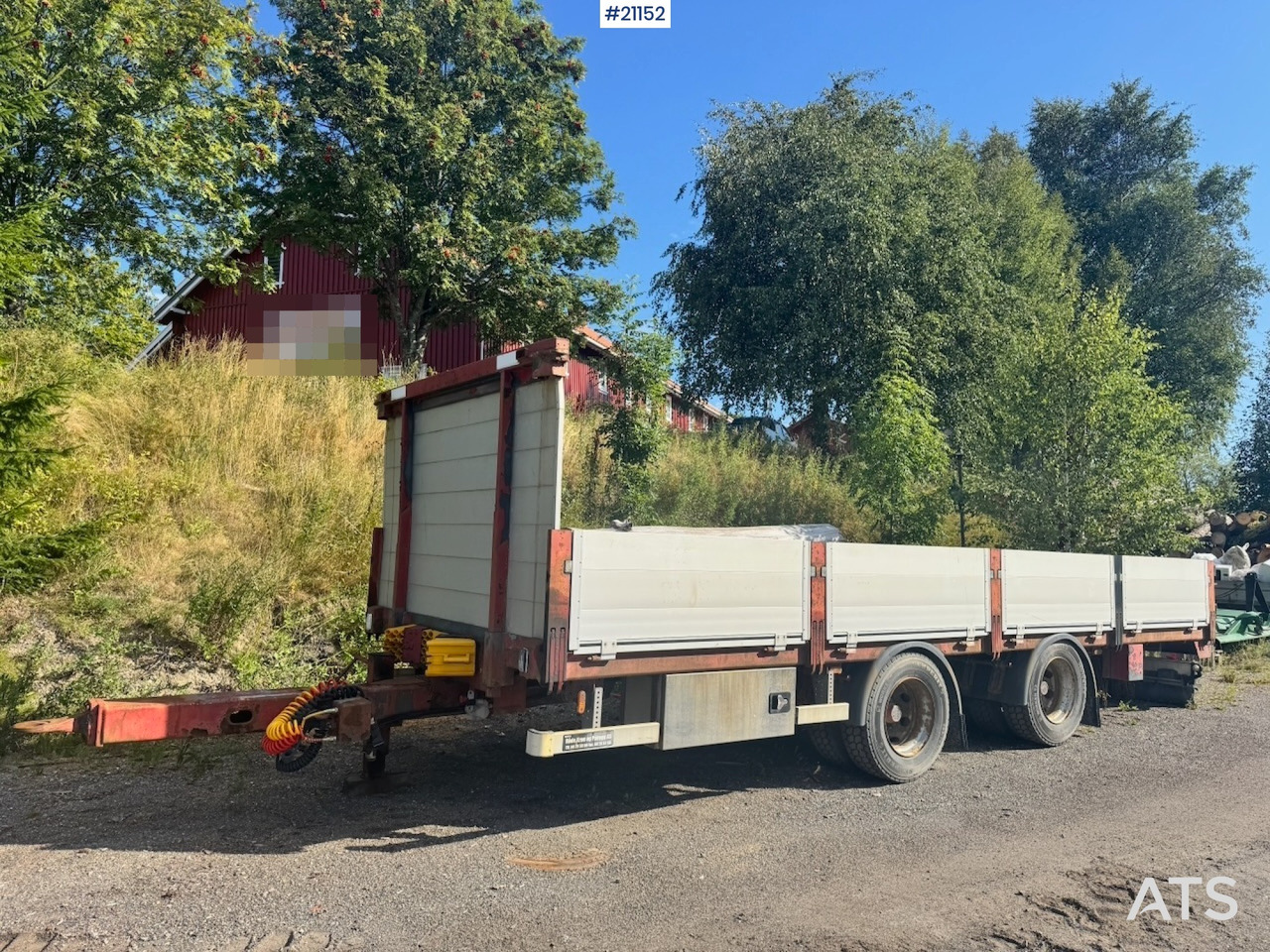 Renders Plankjerre - Dropside/ Flatbed trailer: picture 2 Renders Plankjerre - Dropside/ Flatbed trailer: picture 2