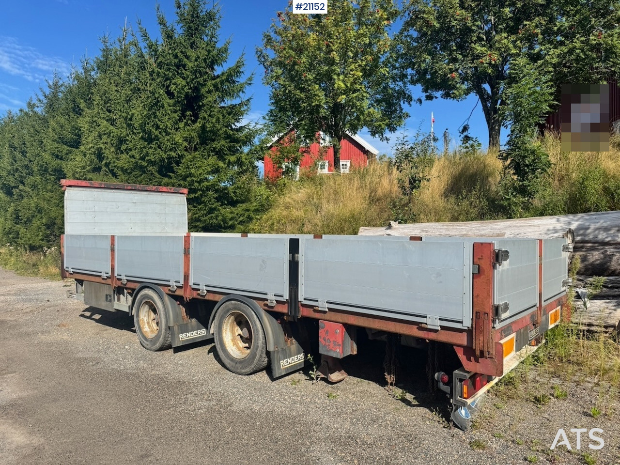 Renders Plankjerre - Dropside/ Flatbed trailer: picture 4 Renders Plankjerre - Dropside/ Flatbed trailer: picture 4