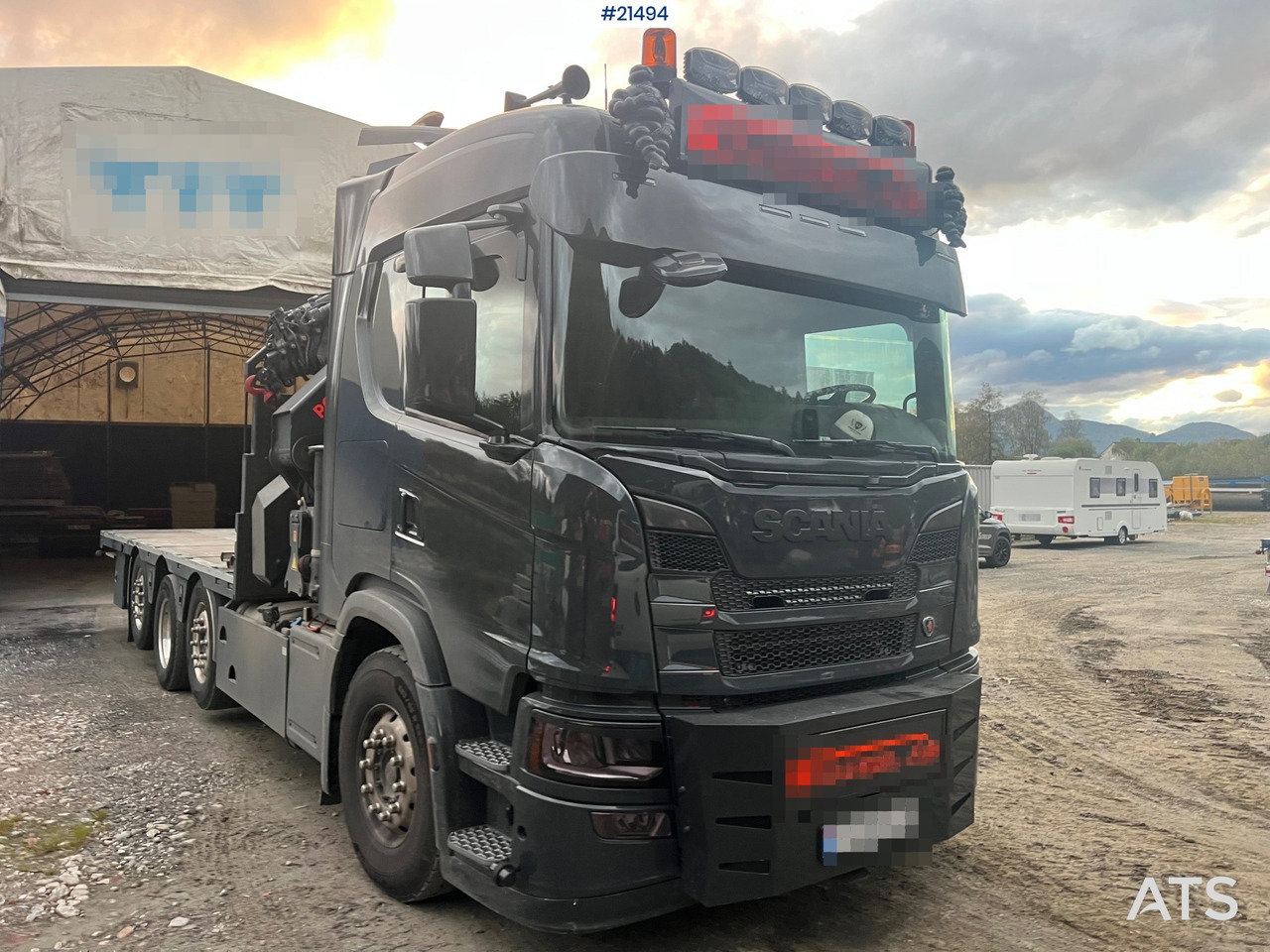 Scania G560 - Crane truck: picture 4 Scania G560 - Crane truck: picture 4