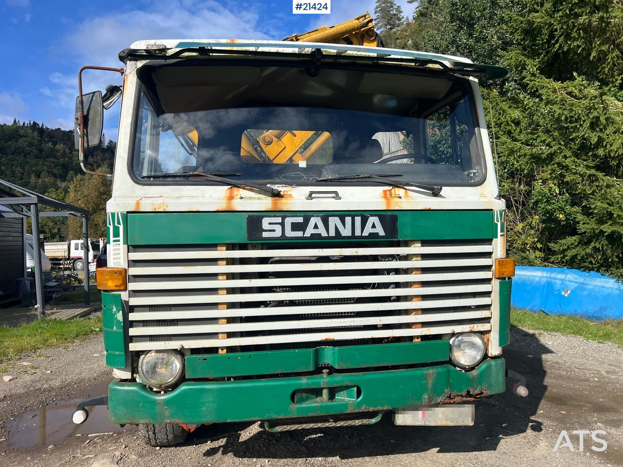 Scania LB 81 - Crane truck: picture 5 Scania LB 81 - Crane truck: picture 5