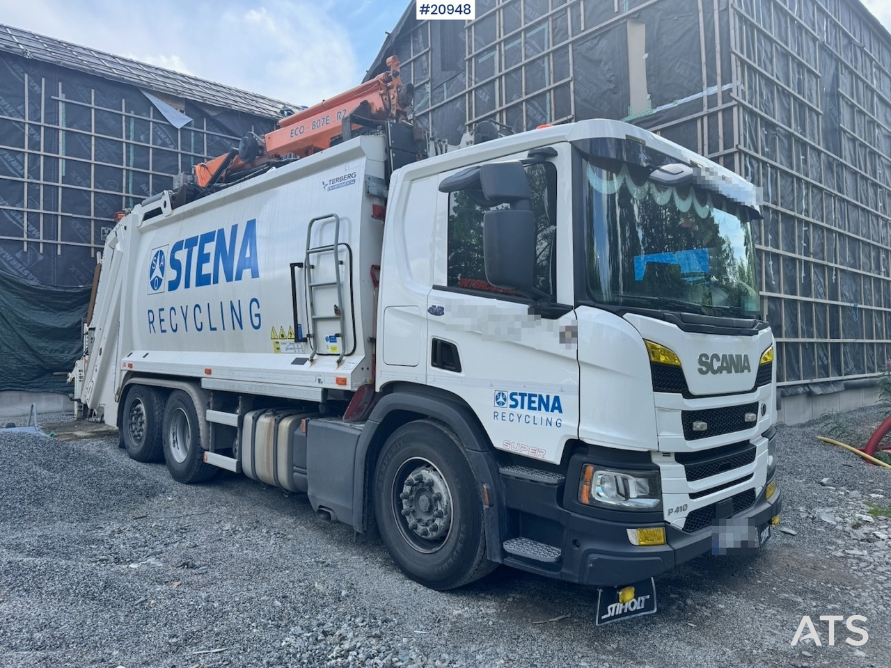 Scania P410 - Garbage truck: picture 1 Scania P410 - Garbage truck: picture 1