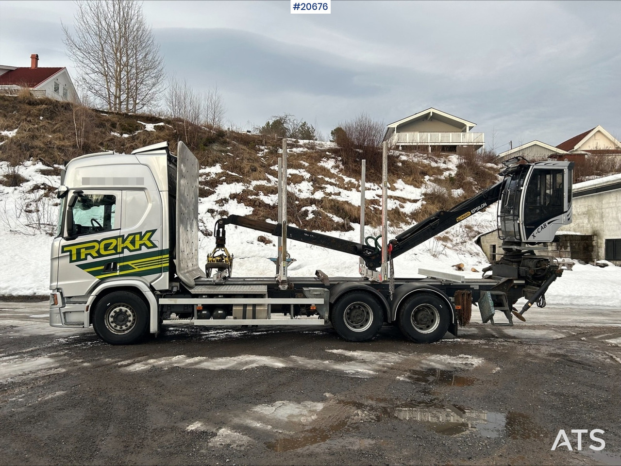 Scania R650 - Timber truck: picture 1 Scania R650 - Timber truck: picture 1