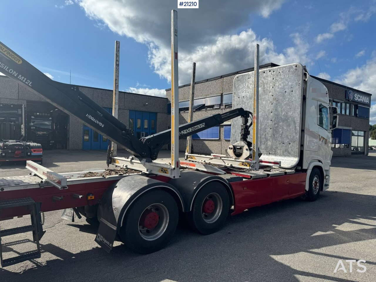 Timber truck Scania S730: picture 6