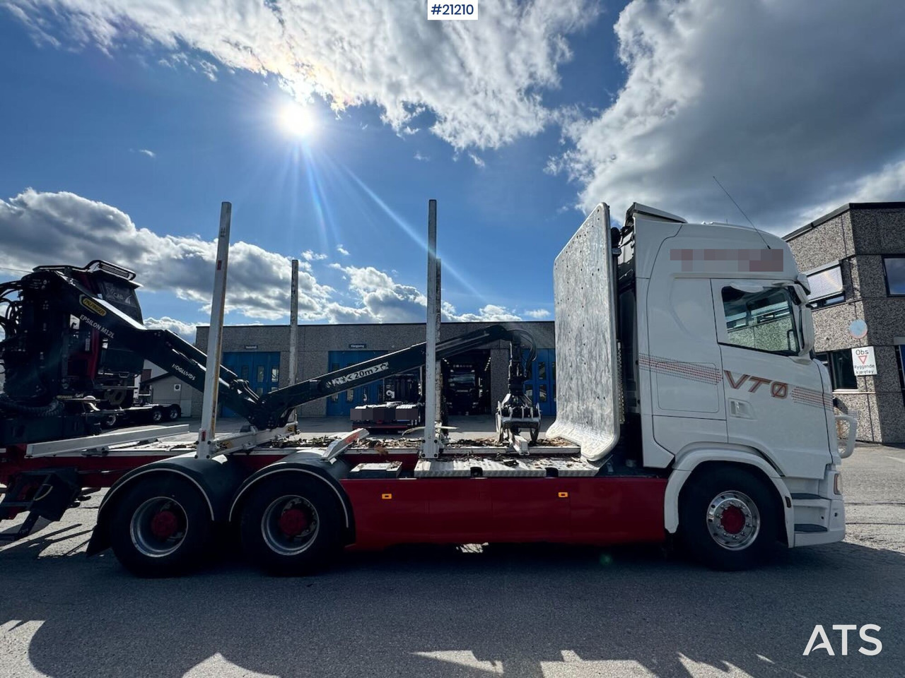 Timber truck Scania S730: picture 10