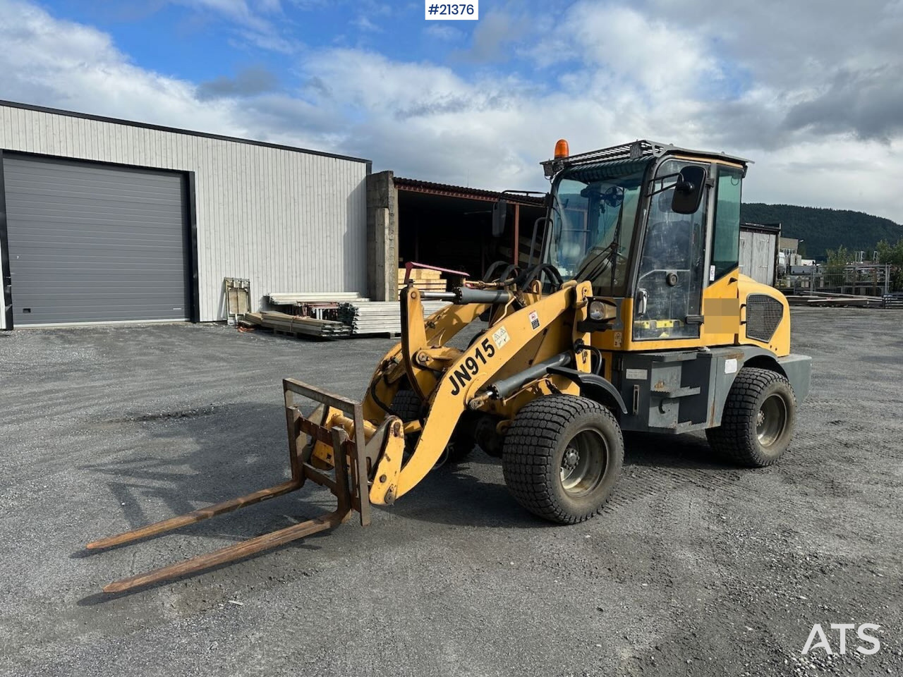 Sino JN 915 hjullaster m/ skuffe og pallegafler. Sertifisert! - Wheel loader: picture 2 Sino JN 915 hjullaster m/ skuffe og pallegafler. Sertifisert! - Wheel loader: picture 2