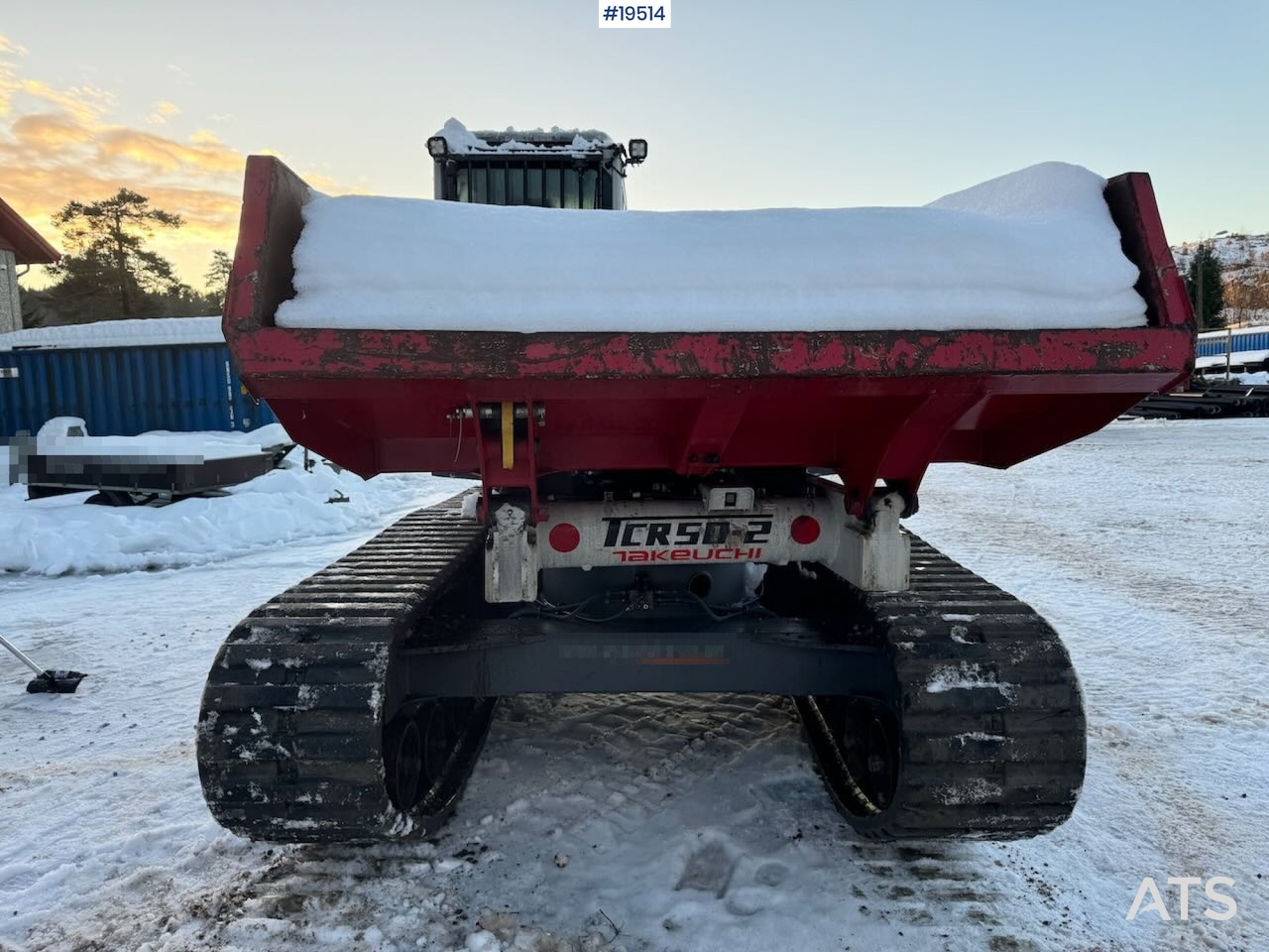 Takeuchi 2021 Takeuchi TCR50-2 Beltedumper.500 Timer. SE VIDEO - Dumper: picture 4 Takeuchi 2021 Takeuchi TCR50-2 Beltedumper.500 Timer. SE VIDEO - Dumper: picture 4