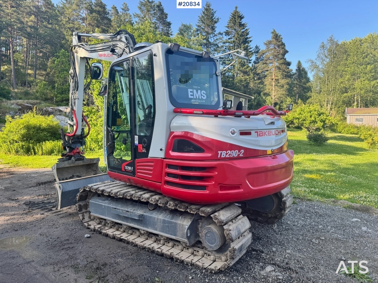 Takeuchi TB290-2 - Mini excavator: picture 4 Takeuchi TB290-2 - Mini excavator: picture 4