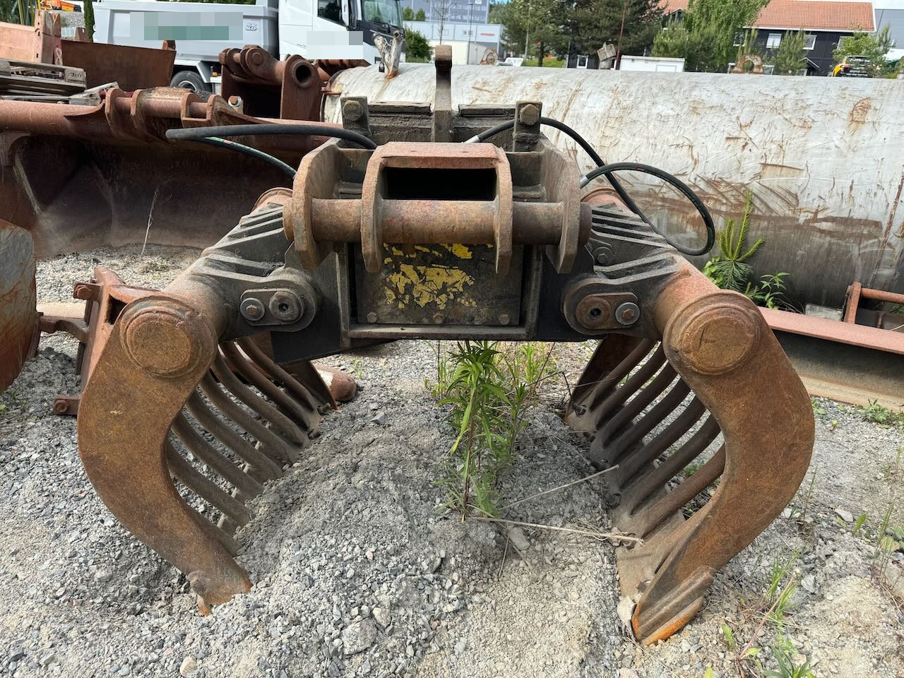 Tømmerklo m/ B20 feste - Grapple for Construction machinery: picture 1 Tømmerklo m/ B20 feste - Grapple for Construction machinery: picture 1