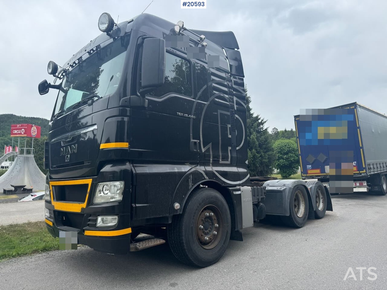 MAN TGX 28.440 Trekkvogn, repp objekt. - Tractor unit: picture 1 MAN TGX 28.440 Trekkvogn, repp objekt. - Tractor unit: picture 1