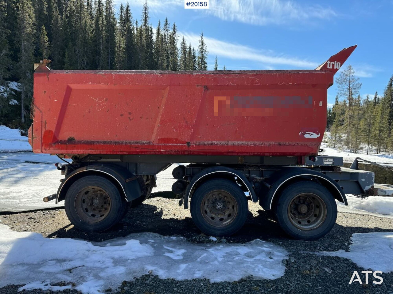 Triolift Dumperhenger - Tipper trailer: picture 3 Triolift Dumperhenger - Tipper trailer: picture 3