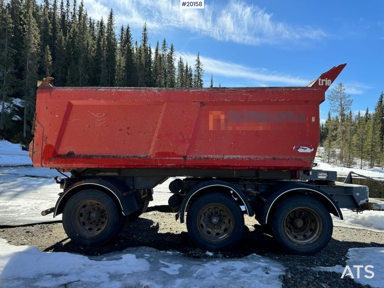 Triolift Dumperhenger - Tipper trailer: picture 4 Triolift Dumperhenger - Tipper trailer: picture 4
