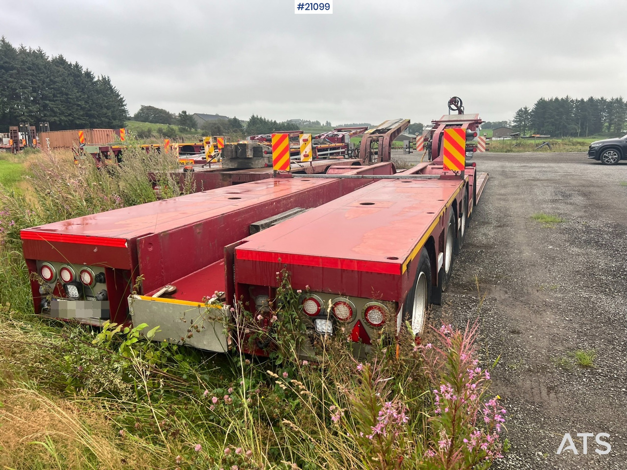 VM 2009 5 akslet VM Brønntralle m/ Hydraulisk uttrekk på 3 m - Low loader semi-trailer: picture 2 VM 2009 5 akslet VM Brønntralle m/ Hydraulisk uttrekk på 3 m - Low loader semi-trailer: picture 2