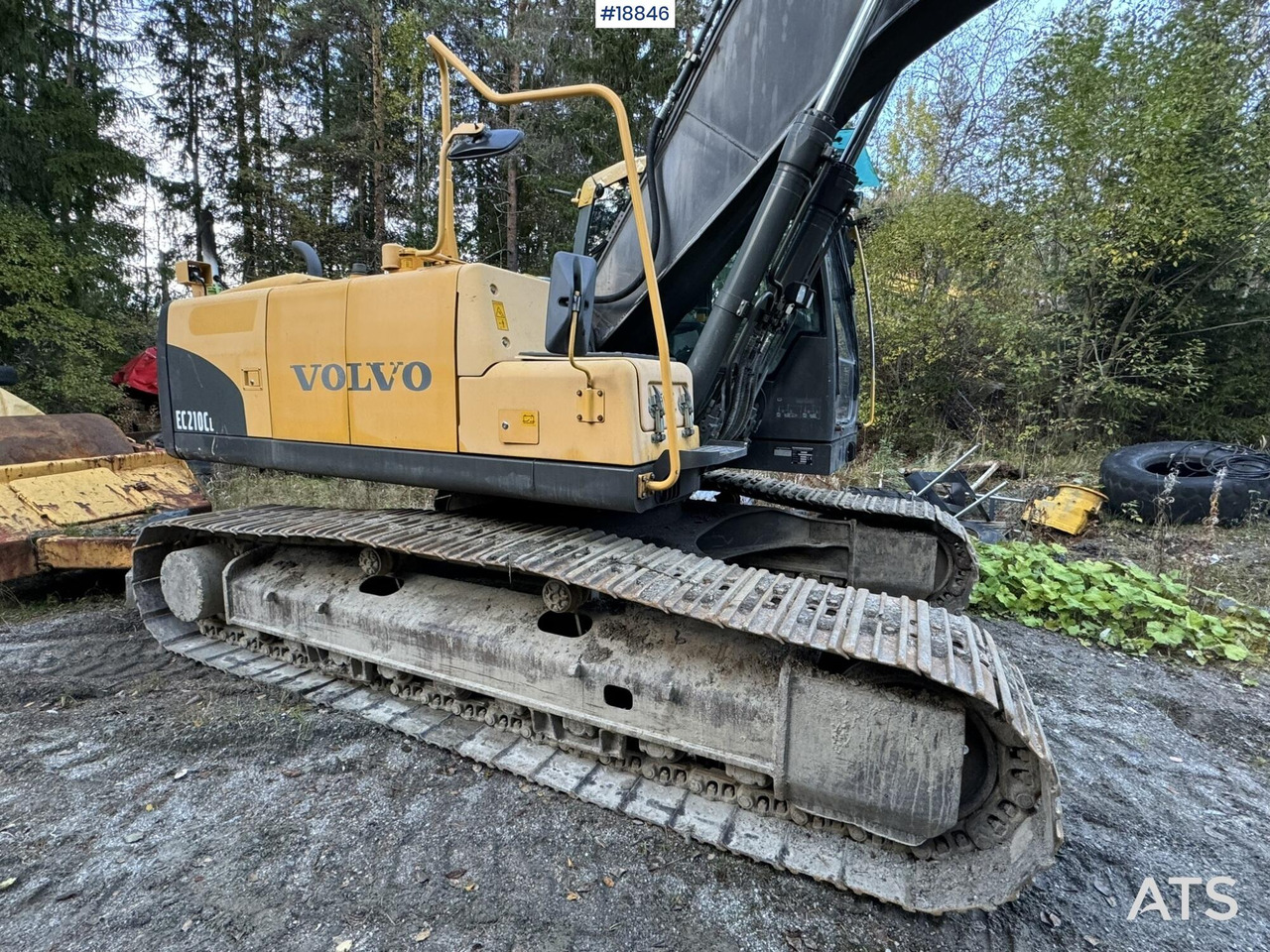 Crawler excavator Volvo EC210CL: picture 43
