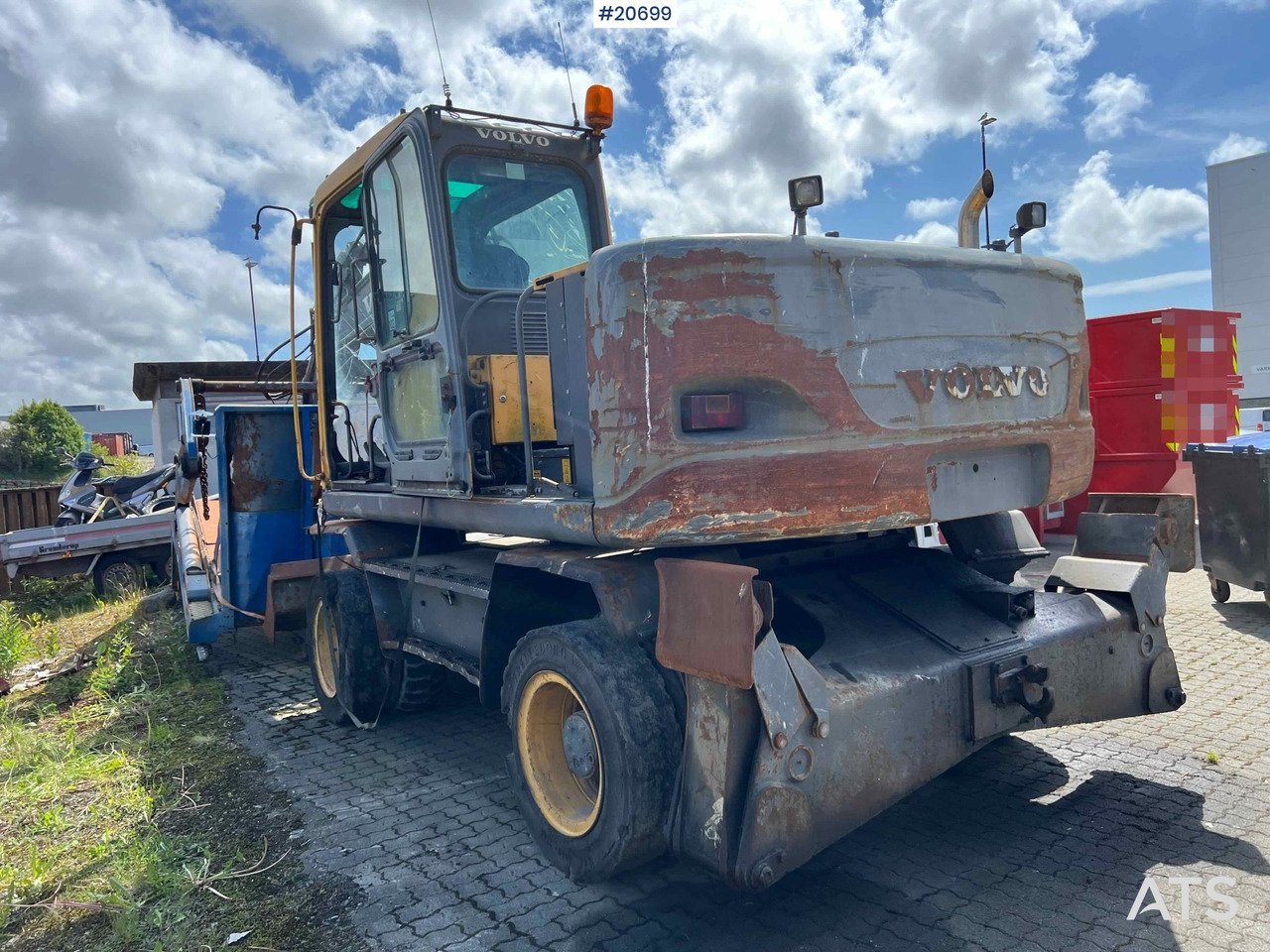 Volvo EW160B - Wheel loader: picture 1 Volvo EW160B - Wheel loader: picture 1
