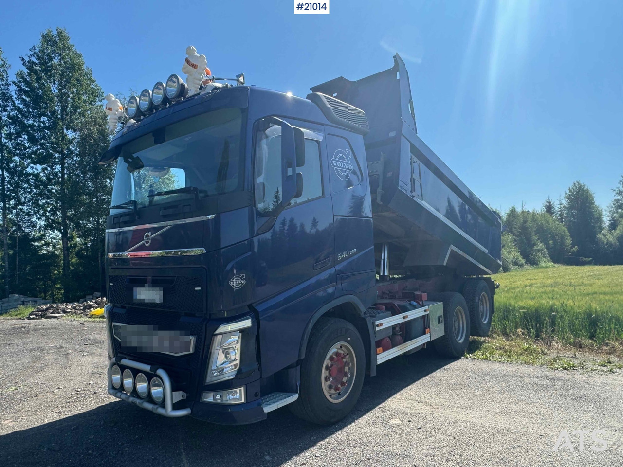 Volvo FH 540 6x4 tippbil. Nylig lakkert - Tipper: picture 1 Volvo FH 540 6x4 tippbil. Nylig lakkert - Tipper: picture 1