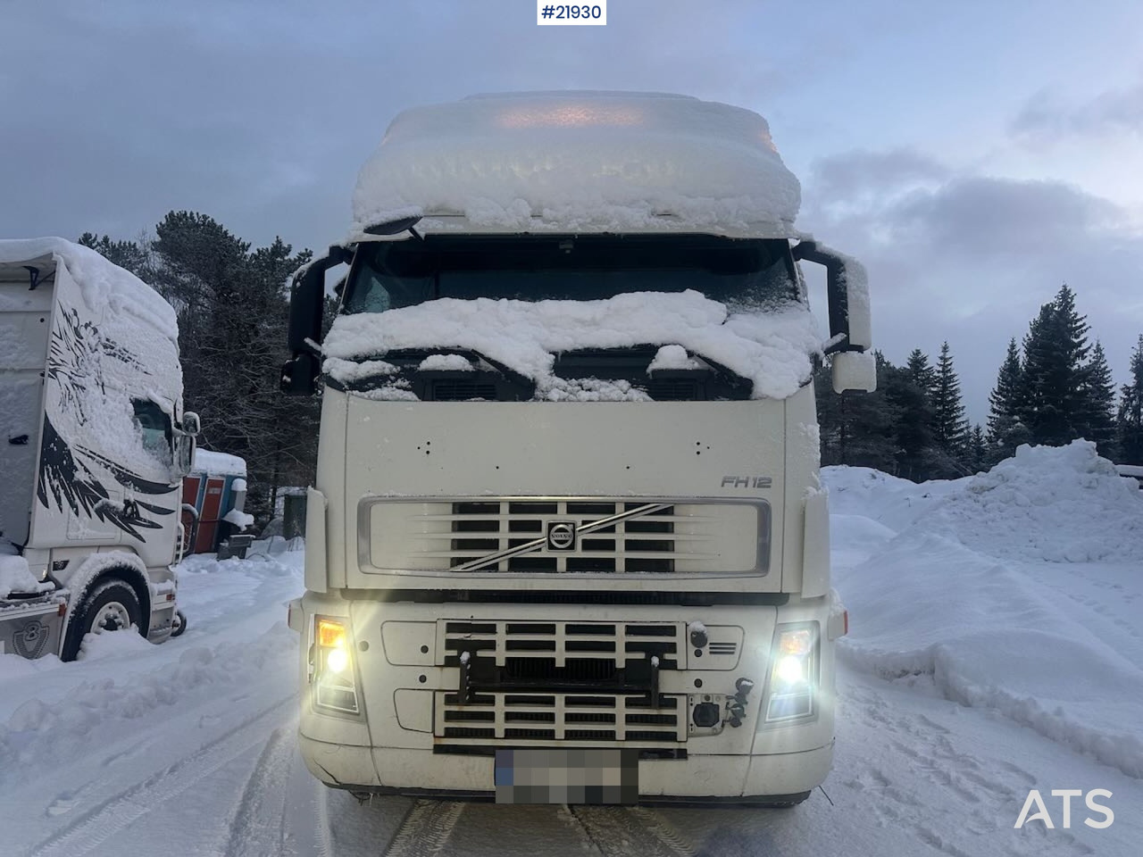 Volvo FH12 brøyterigget krokbil m/ danskerumpe og flak. SE VIDEO - Hook lift truck: picture 3 Volvo FH12 brøyterigget krokbil m/ danskerumpe og flak. SE VIDEO - Hook lift truck: picture 3