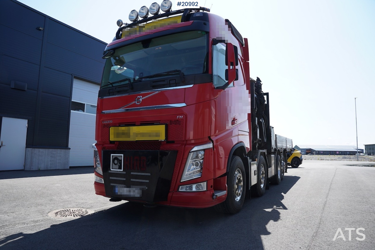 Volvo FH500 - Crane truck, Dropside/ Flatbed truck: picture 2 Volvo FH500 - Crane truck, Dropside/ Flatbed truck: picture 2