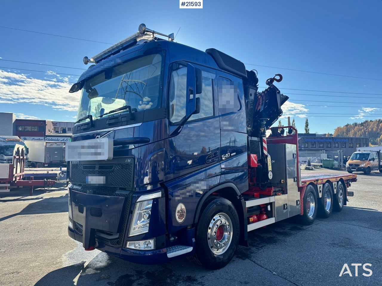 Crane truck Volvo FH540 Kombibil m/ 54 t/m Fassi kran m/ Jibb og Vinsj: picture 13 Crane truck Volvo FH540 Kombibil m/ 54 t/m Fassi kran m/ Jibb og Vinsj: picture 13