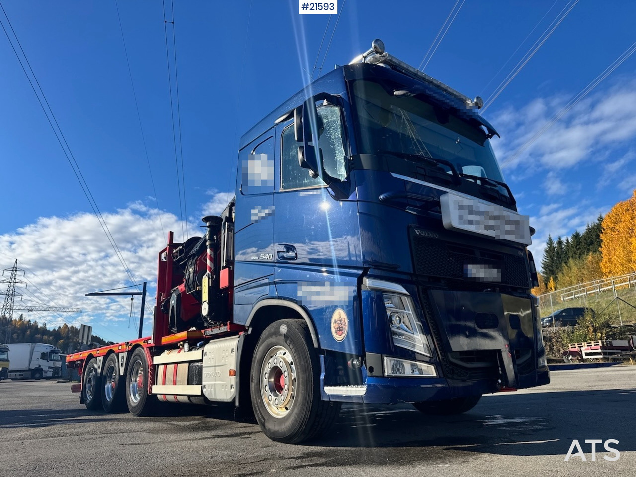 Crane truck Volvo FH540 Kombibil m/ 54 t/m Fassi kran m/ Jibb og Vinsj: picture 15 Crane truck Volvo FH540 Kombibil m/ 54 t/m Fassi kran m/ Jibb og Vinsj: picture 15