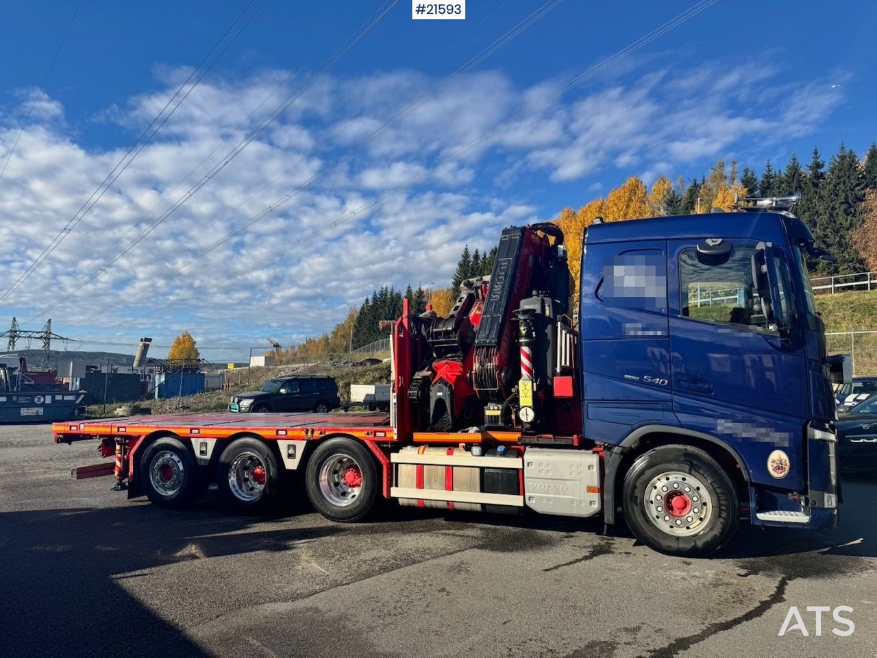Crane truck Volvo FH540 Kombibil m/ 54 t/m Fassi kran m/ Jibb og Vinsj: picture 5 Crane truck Volvo FH540 Kombibil m/ 54 t/m Fassi kran m/ Jibb og Vinsj: picture 5