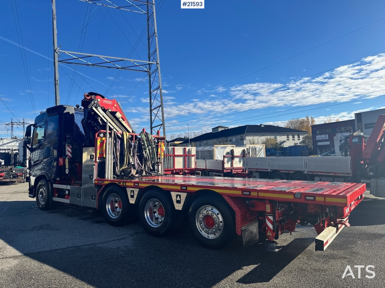 Crane truck Volvo FH540 Kombibil m/ 54 t/m Fassi kran m/ Jibb og Vinsj: picture 10 Crane truck Volvo FH540 Kombibil m/ 54 t/m Fassi kran m/ Jibb og Vinsj: picture 10