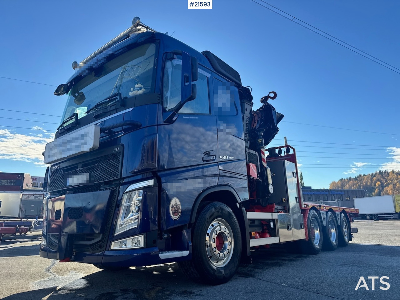 Crane truck Volvo FH540 Kombibil m/ 54 t/m Fassi kran m/ Jibb og Vinsj: picture 14 Crane truck Volvo FH540 Kombibil m/ 54 t/m Fassi kran m/ Jibb og Vinsj: picture 14
