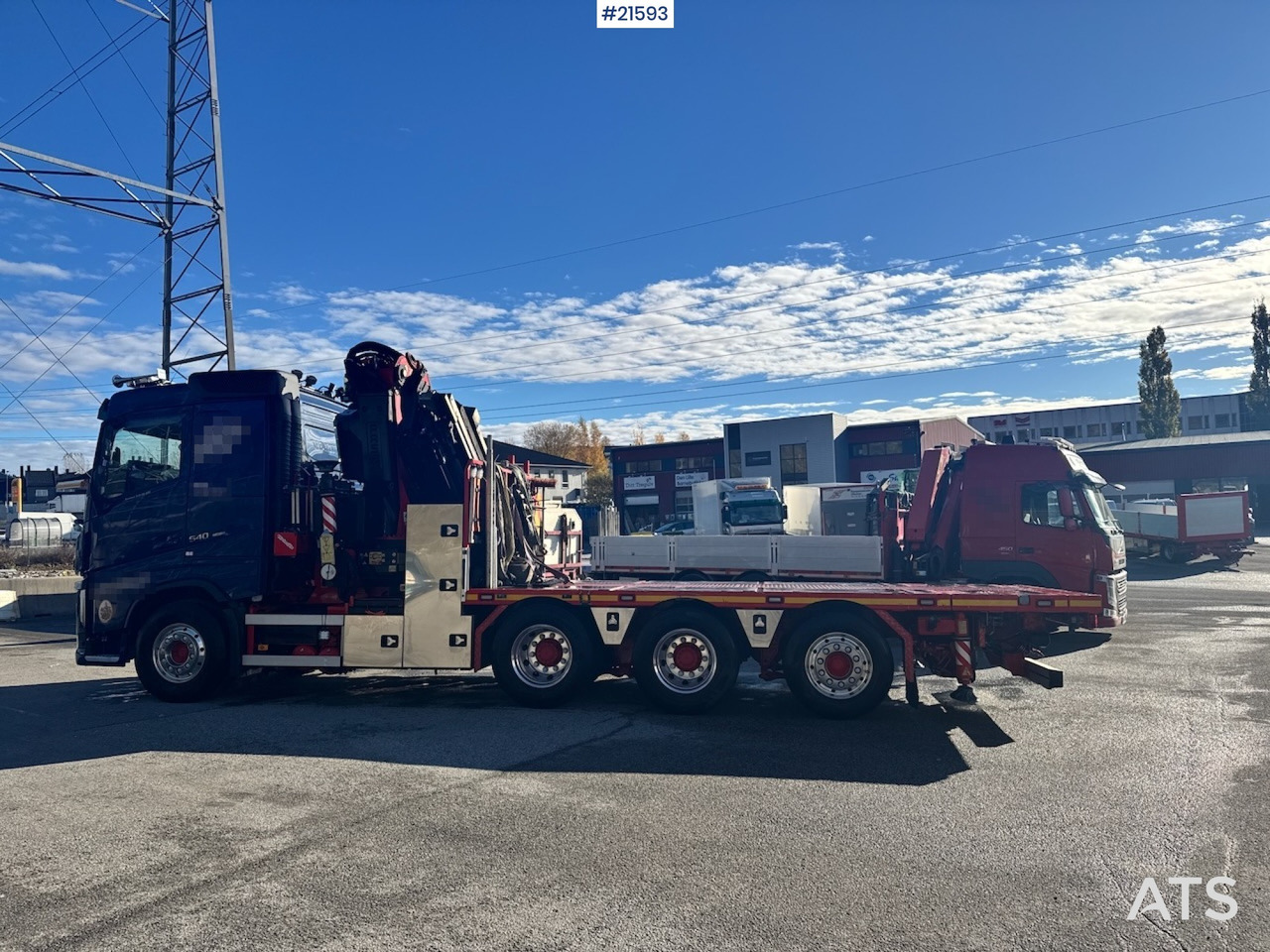 Crane truck Volvo FH540 Kombibil m/ 54 t/m Fassi kran m/ Jibb og Vinsj: picture 11 Crane truck Volvo FH540 Kombibil m/ 54 t/m Fassi kran m/ Jibb og Vinsj: picture 11