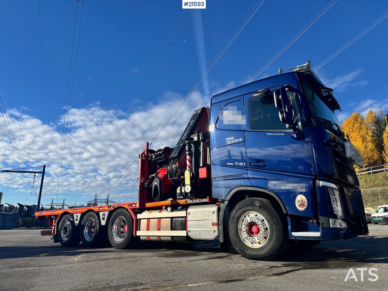 Crane truck Volvo FH540 Kombibil m/ 54 t/m Fassi kran m/ Jibb og Vinsj: picture 16 Crane truck Volvo FH540 Kombibil m/ 54 t/m Fassi kran m/ Jibb og Vinsj: picture 16