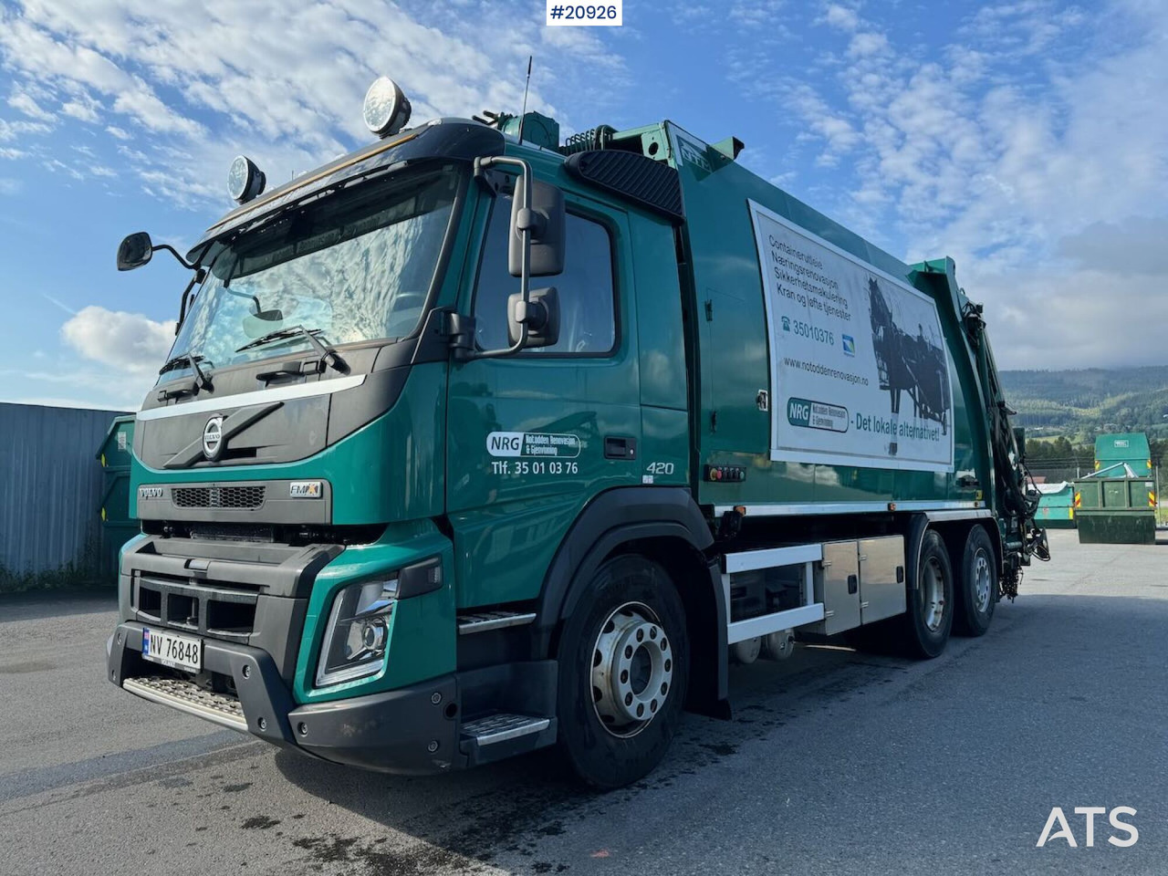 Volvo FMX 420 - Garbage truck: picture 1 Volvo FMX 420 - Garbage truck: picture 1