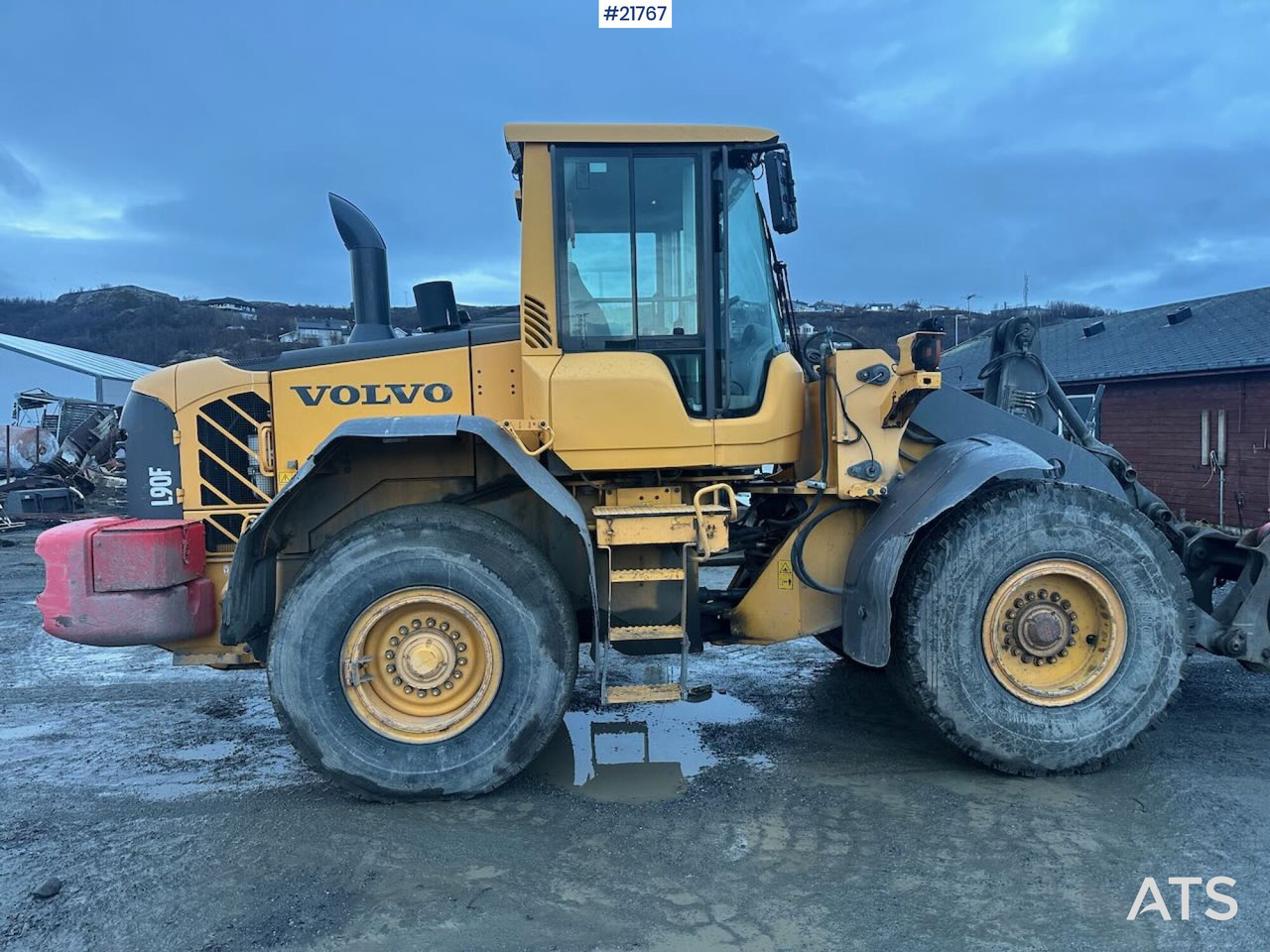Volvo L90F hjullaster m/ Volvo gruskuffe. SE VIDEO - Wheel loader: picture 1 Volvo L90F hjullaster m/ Volvo gruskuffe. SE VIDEO - Wheel loader: picture 1