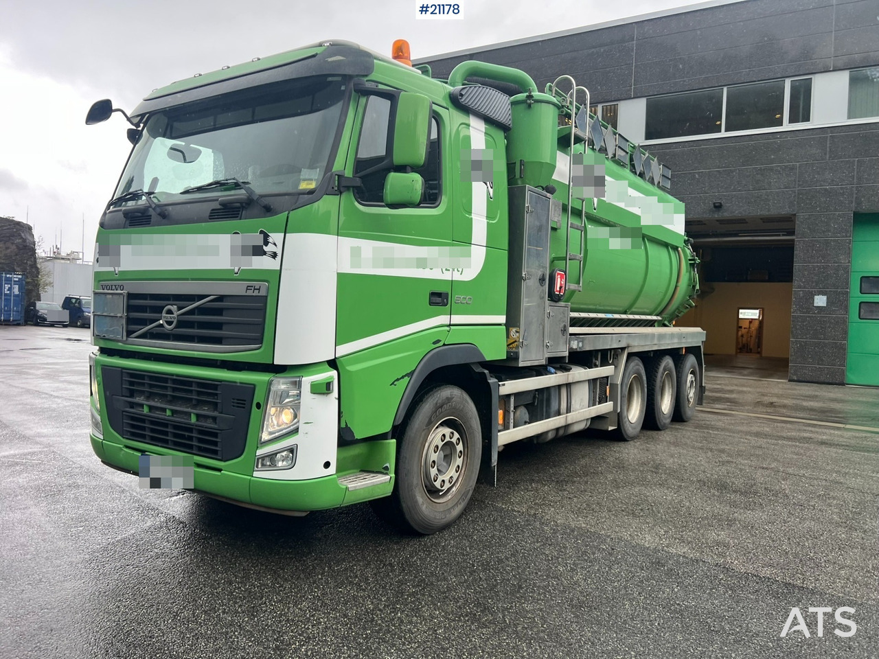 Volvo fh500 8x4 Slamsuger m/ 2010 Inter consult påbygg - Vacuum truck: picture 1 Volvo fh500 8x4 Slamsuger m/ 2010 Inter consult påbygg - Vacuum truck: picture 1