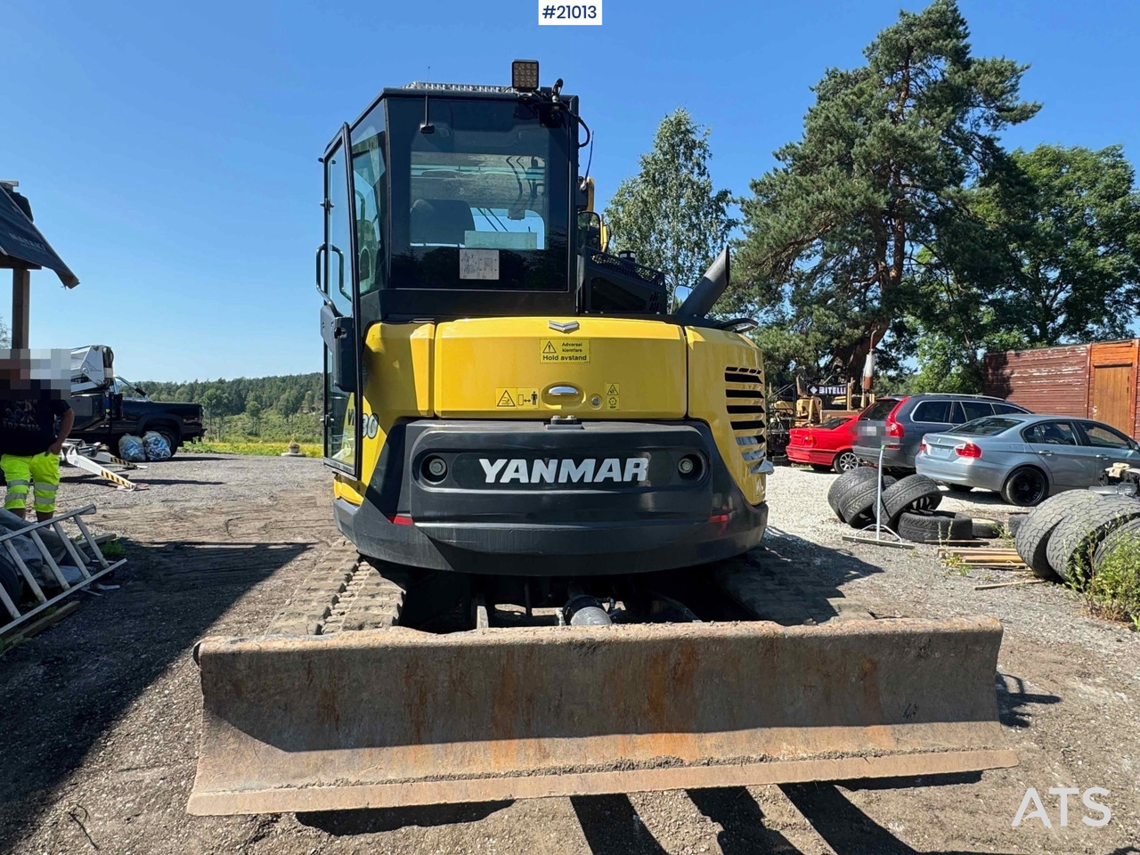 Crawler excavator Yanmar VI080-1a: picture 6