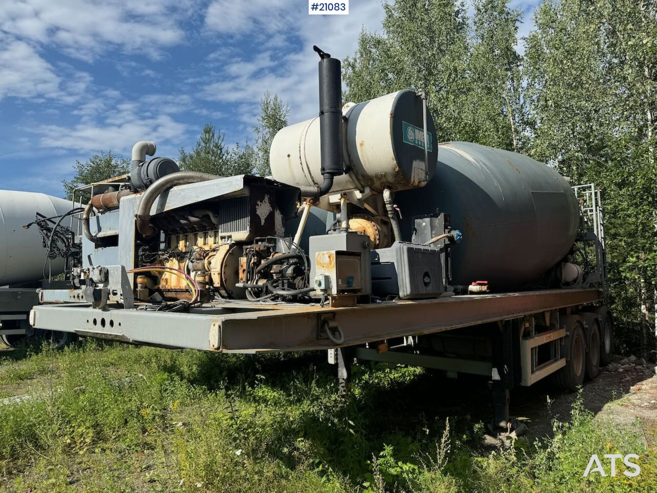 Zorzi Zorzi imer Betongtralle - Concrete mixer semi-trailer: picture 1 Zorzi Zorzi imer Betongtralle - Concrete mixer semi-trailer: picture 1