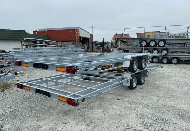 Boro Przyczepa pod kontener!!!6,60x2,50M!! - Container transporter/ Swap body semi-trailer: picture 5 Boro Przyczepa pod kontener!!!6,60x2,50M!! - Container transporter/ Swap body semi-trailer: picture 5