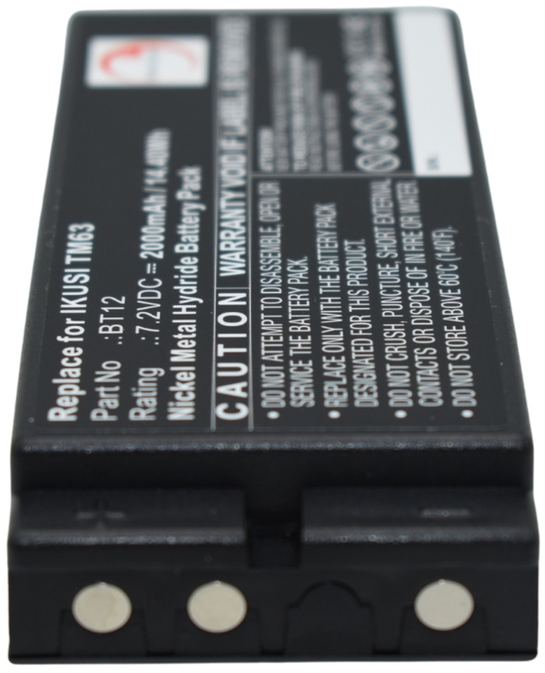 Compatible battery Ikusi BT12 - Battery for Loader crane: picture 3 Compatible battery Ikusi BT12 - Battery for Loader crane: picture 3