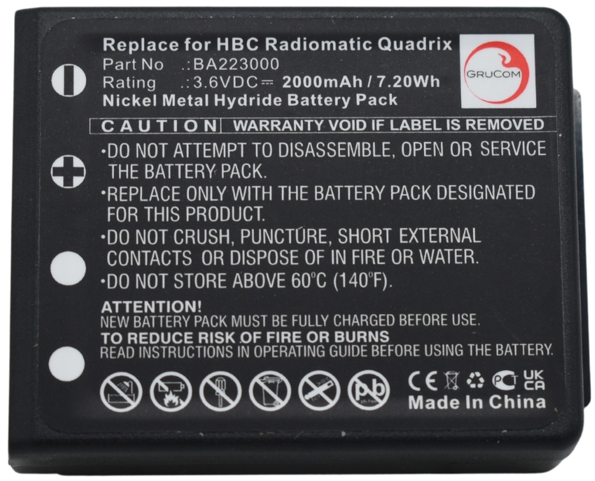 HBC compatible battery BA223000, BA223030, FUB6 - Battery for Loader crane: picture 3 HBC compatible battery BA223000, BA223030, FUB6 - Battery for Loader crane: picture 3