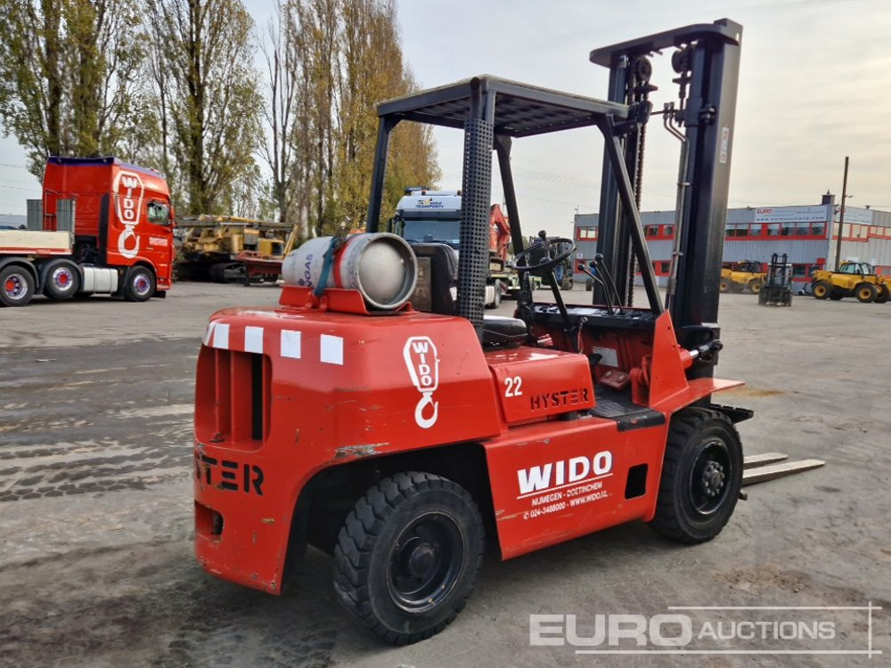 1986 Hyster H400XL - Forklift: picture 4 1986 Hyster H400XL - Forklift: picture 4