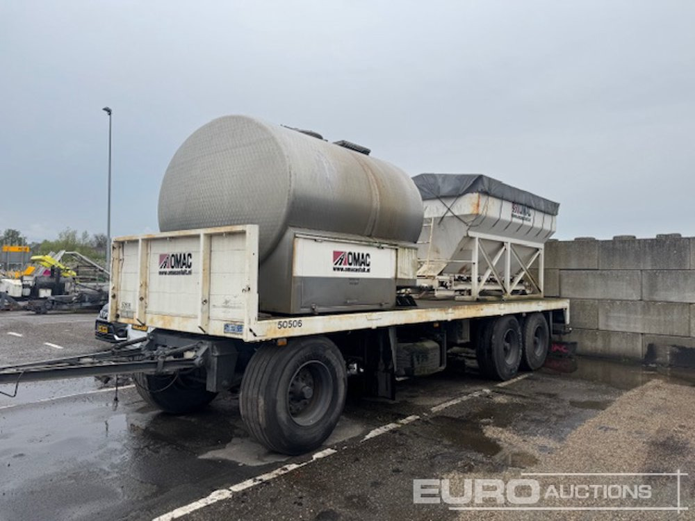 1988 JUMBO TV280C Tri-axle Split Spreader Trailer, Watertank, Hatz 1D41C engine, Conveyorbelt (Dutch Export Docs. Available) - Isothermal trailer: picture 1 1988 JUMBO TV280C Tri-axle Split Spreader Trailer, Watertank, Hatz 1D41C engine, Conveyorbelt (Dutch Export Docs. Available) - Isothermal trailer: picture 1