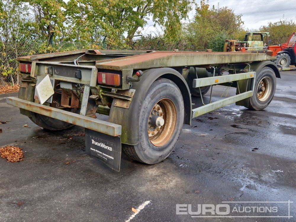 1992 RCA1850-65HE Twin Axle Container Trailer, max.18000 kg (German Reg. Docs. Available) - Roll-off/ Skip trailer: picture 5 1992 RCA1850-65HE Twin Axle Container Trailer, max.18000 kg (German Reg. Docs. Available) - Roll-off/ Skip trailer: picture 5