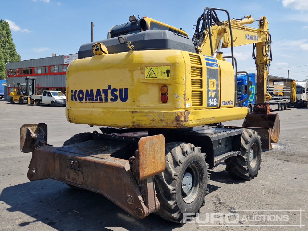 2011 Komatsu PW148-8 - Wheel excavator: picture 5 2011 Komatsu PW148-8 - Wheel excavator: picture 5