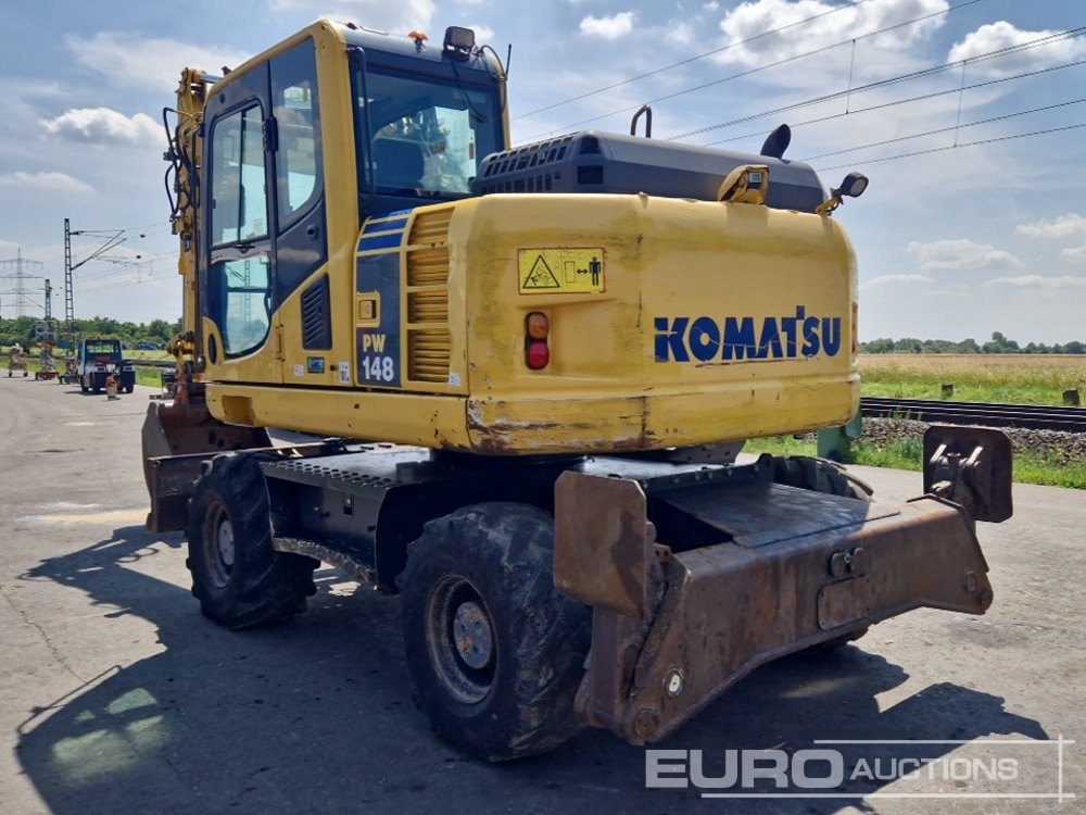 2011 Komatsu PW148-8 - Wheel excavator: picture 3 2011 Komatsu PW148-8 - Wheel excavator: picture 3
