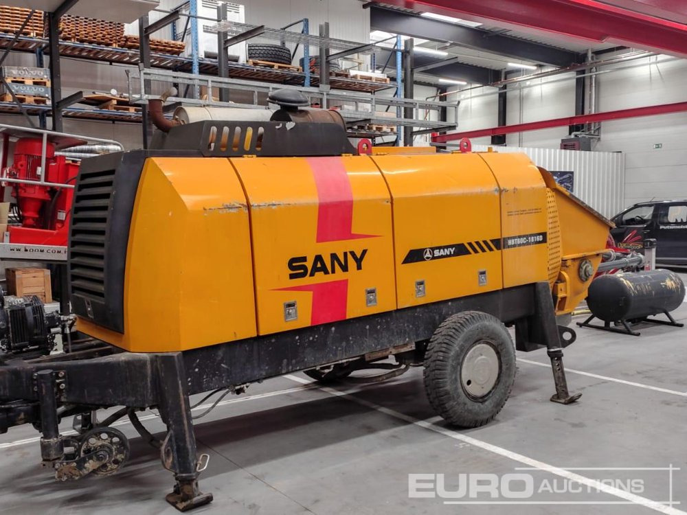 2011 Sany HBT60C-1816D - Concrete pump truck: picture 1 2011 Sany HBT60C-1816D - Concrete pump truck: picture 1