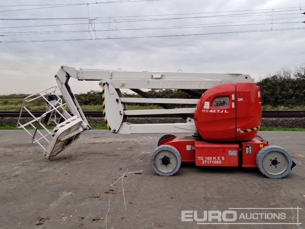2012 Manitou 170 AETJ Articulated Boom Lift, 16.9m Working Height, 200kg Platform Capacity - Aerial platform: picture 2 2012 Manitou 170 AETJ Articulated Boom Lift, 16.9m Working Height, 200kg Platform Capacity - Aerial platform: picture 2