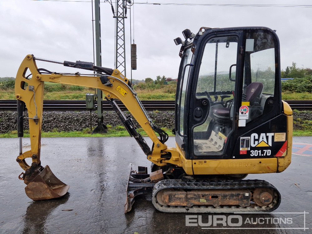 2014 CAT 301.7D - Mini excavator: picture 2 2014 CAT 301.7D - Mini excavator: picture 2