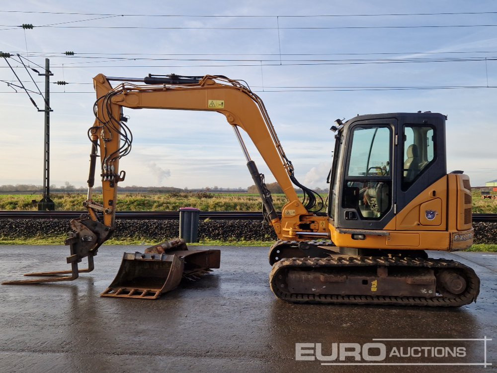 2014 Case CX80C - Mini excavator: picture 2 2014 Case CX80C - Mini excavator: picture 2