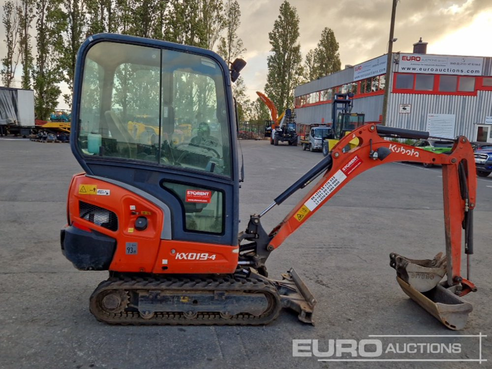 Mini excavator 2014 Kubota KX019-4: picture 6